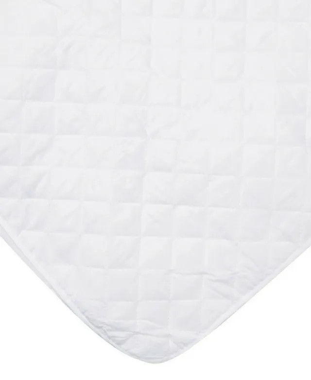 Ella Jayne Classic Quilted Mattress Protector - Full - White