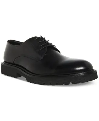 Steve Madden Men's Brodee Leather Lace-Up Derby Shoes