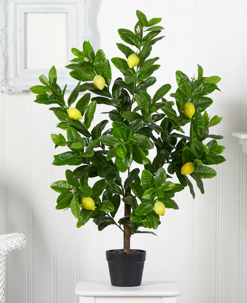 Nearly Natural 3' Lemon Artificial Tree