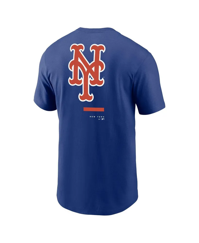 Men's Nike Royal New York Mets Over the Shoulder T-shirt