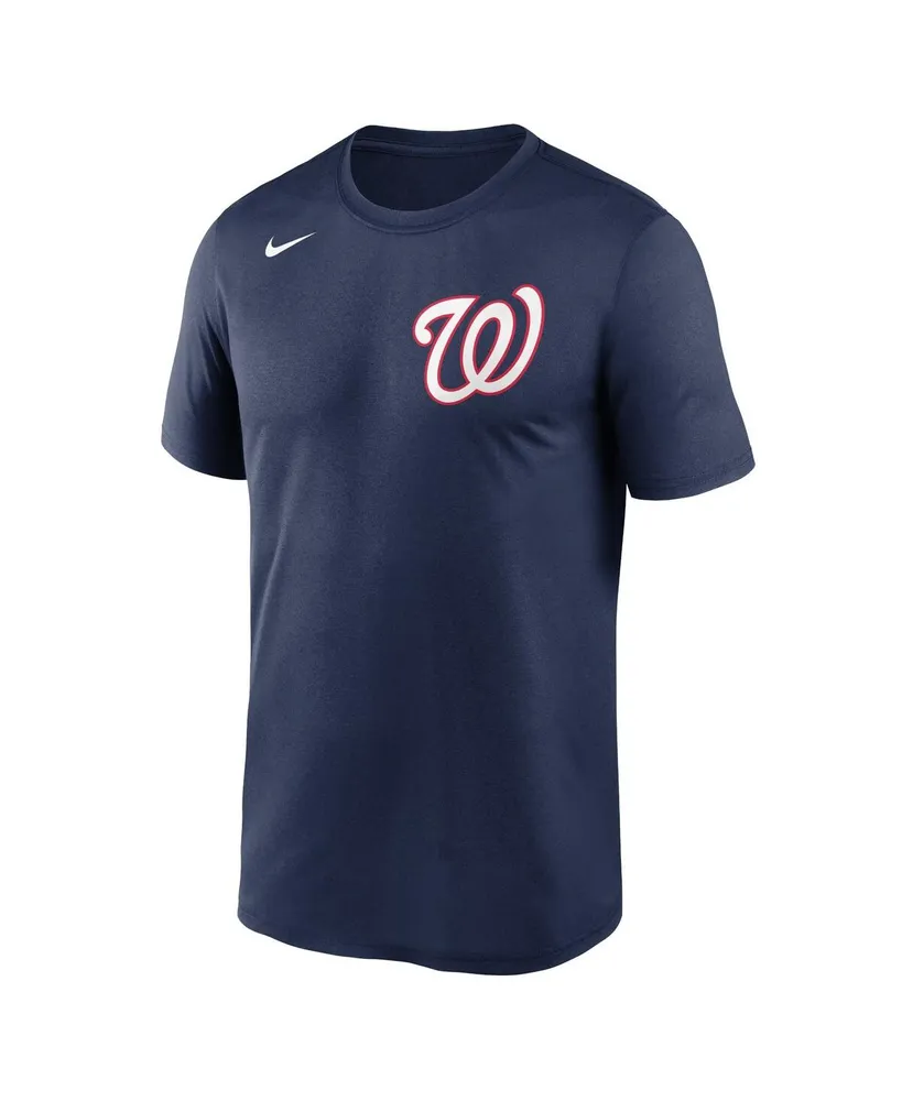 Men's Nike Navy Washington Nationals New Legend Wordmark T-shirt