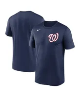 Men's Nike Navy Washington Nationals New Legend Wordmark T-shirt