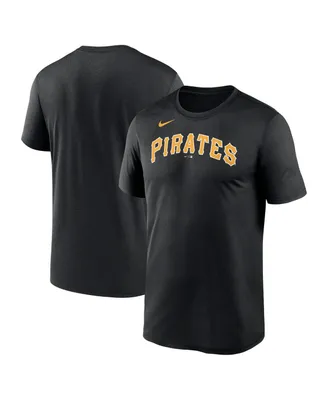 Men's Nike Black Pittsburgh Pirates New Legend Wordmark T-shirt