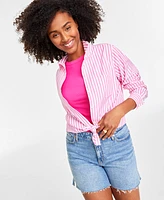 On 34th Women's Collared Button-Down Shirt, Created for Macy's