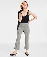 On 34th Women's Ponte Kick-Flare Ankle Pants, Regular and Short Lengths