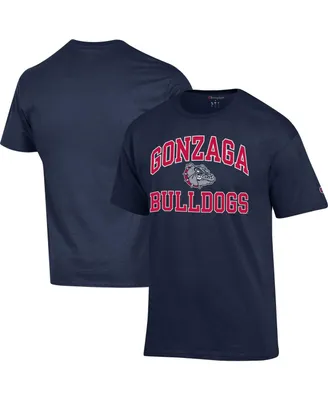 Men's Champion Navy Gonzaga Bulldogs High Motor T-shirt