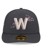 Men's New Era Graphite Washington Nationals City Connect Low Profile 59FIFTY Fitted Hat