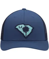 Men's Huk Navy Palmetto State Trucker Snapback Hat