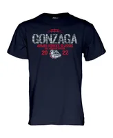 Men's Blue 84 Navy Gonzaga Bulldogs 2022 Armed Forces Classic T-shirt