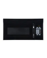 Black Decker 1.6 Cu Ft Over The Range Microwave With Top Mount Air