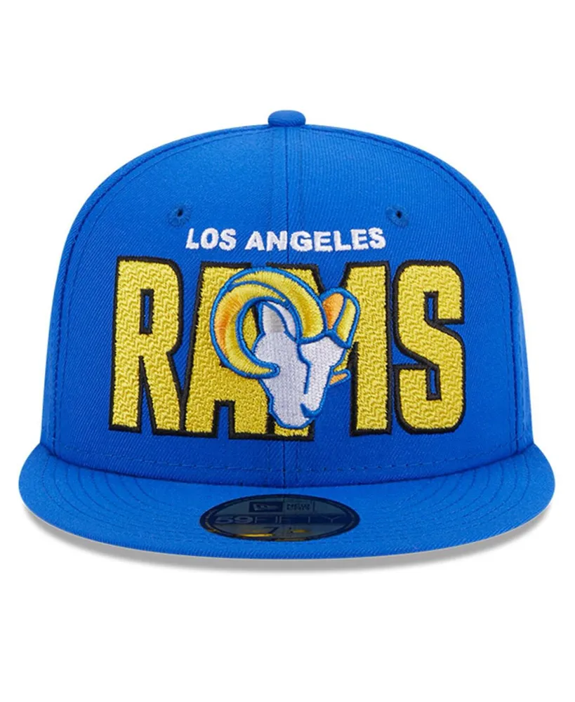 Men's New Era Royal Los Angeles Rams 2023 Nfl Draft 59FIFTY Fitted Hat