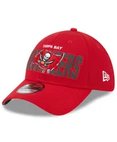 Men's New Era Red Tampa Bay Buccaneers 2023 Nfl Draft 39THIRTY Flex Hat