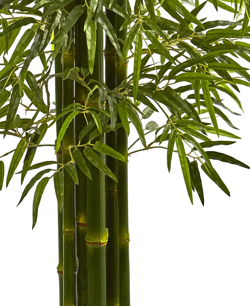 Nearly Natural 7' Indoor/Outdoor Uv-Resistant Artificial Bamboo Tree