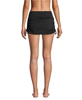 Lands' End Women's Tummy Control Adjustable Swim Skirt Bottoms