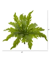 Nearly Natural 14" Fern Artificial Plant, Set of 6