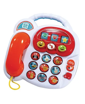 Nothing But Fun Toys Fun Time Musical Telephone with Lights & Sounds