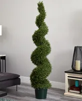 Nearly Natural 6' Rosemary Spiral Tree