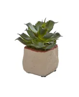 Nearly Natural Mixed Succulent Artificial Plant, Set of 4