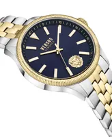 Versus Versace Men's Colonne Two-Tone Stainless Steel Bracelet Watch 45mm