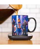 Uncanny Brands Marvel What If? Mug Warmer with Mug – Keeps Your Favorite Beverage Warm - Auto Shut On/Off