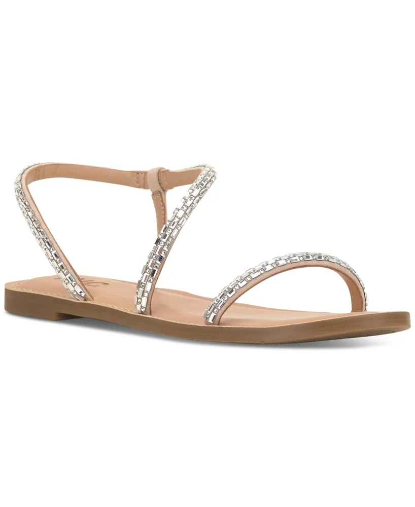 I.n.c. International Concepts Women's Mahlah Embellished Asymmetrical Sandals, Created for Macy's