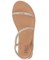 I.n.c. International Concepts Women's Mahlah Embellished Asymmetrical Sandals, Created for Macy's