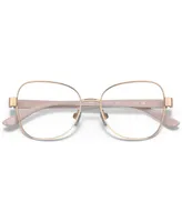 Ralph Lauren Women's Irregular Eyeglasses, RL5114 52 - Shiny Rose Gold