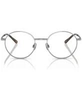 Polo Ralph Lauren Men's Round Eyeglasses, PH1217 52 - Brushed Silver