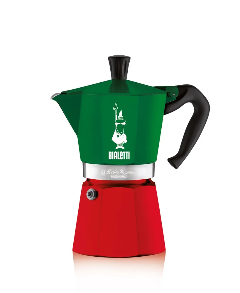 Bialetti - Moka Express: Iconic Stovetop Espresso Maker, Makes Real Italian  Coffee, Moka Pot 3 Cups (4.3 Oz - 130 Ml), Aluminium, Silver