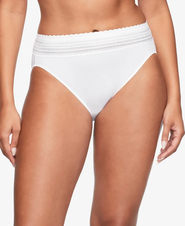 Warners Womens No Pinching No Problems Dig-free Comfort Waist Microfiber  5738 Briefs Underwear