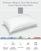 Ella Jayne Signature Plush Memory Fiber Allergy Resistant Pillow