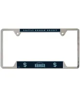 Wincraft Seattle Kraken Metal License Plate Frame