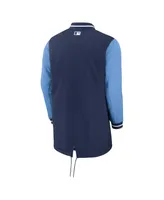 Men's Nike Navy Tampa Bay Rays Dugout Performance Full-Zip Jacket