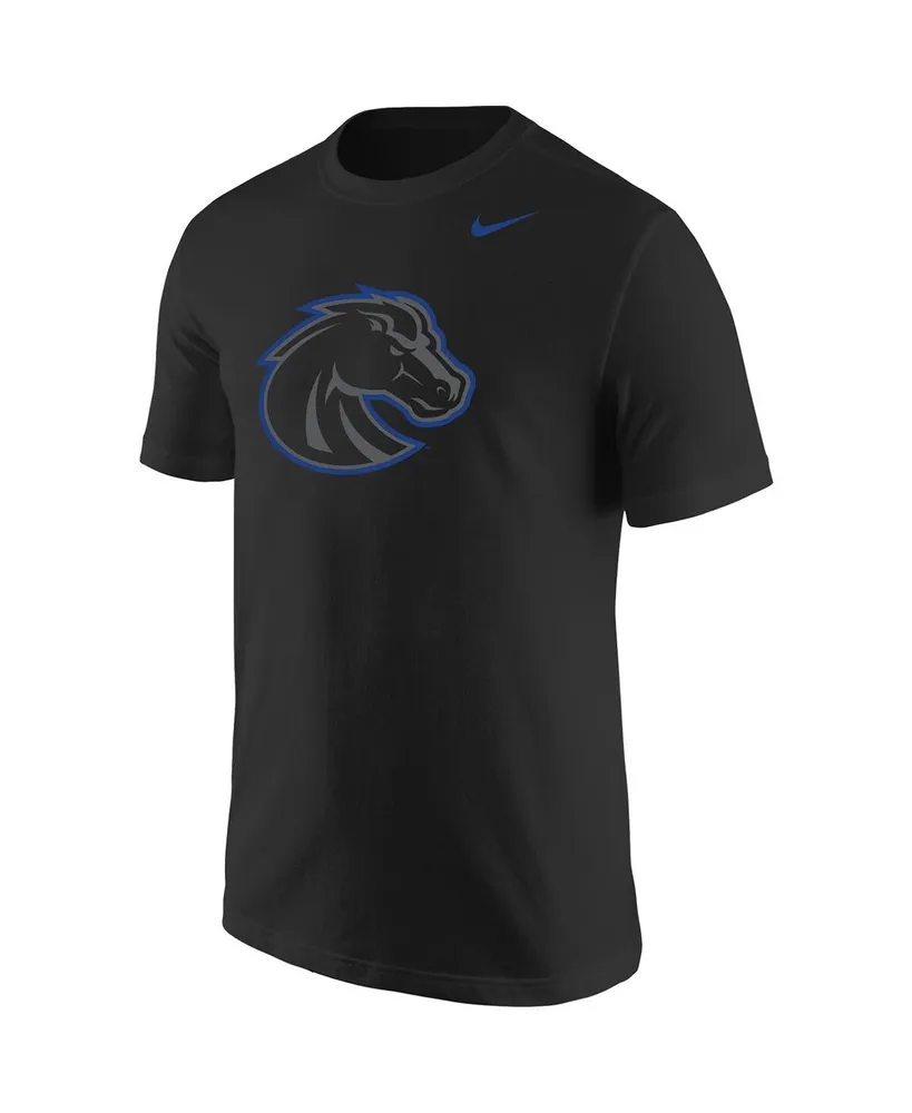 Men's Nike Black Boise State Broncos Logo Color Pop T-shirt