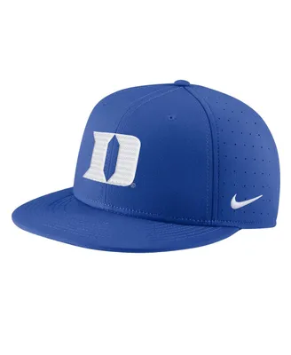 Men's Nike Royal Duke Blue Devils Aero True Baseball Performance Fitted Hat