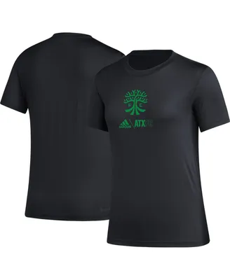 Women's adidas Black Austin Fc Aeroready Club Icon T-shirt