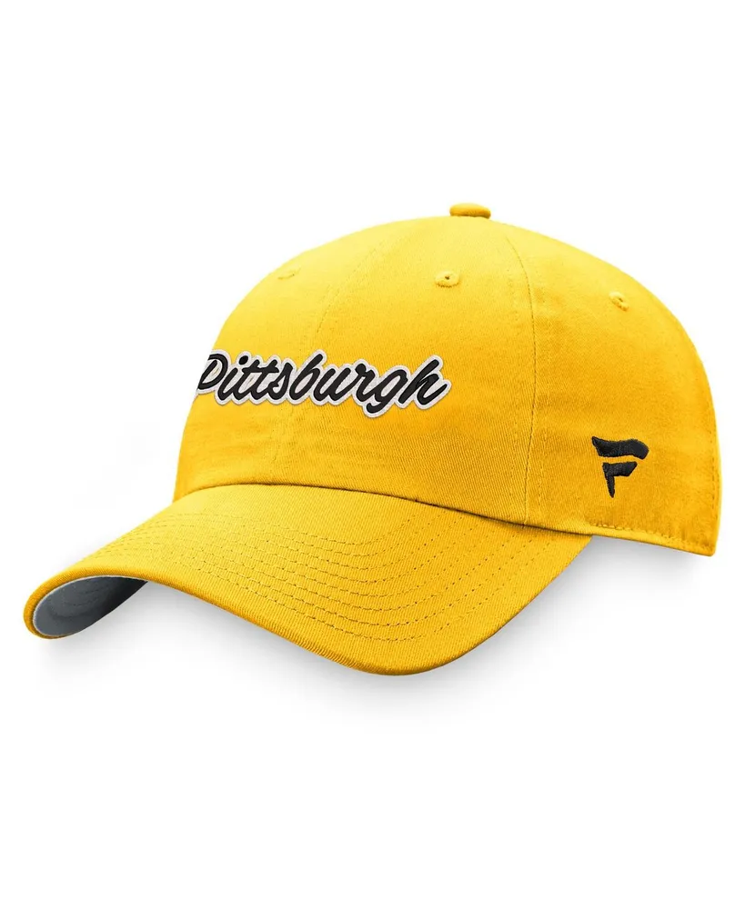 Women's Fanatics Gold Pittsburgh Penguins Breakaway Adjustable Hat