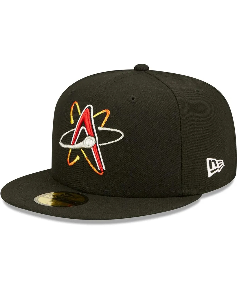 Men's New Era Black Albuquerque Isotopes Authentic Collection 59FIFTY Fitted Hat