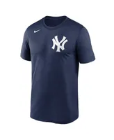 Men's Nike Navy New York Yankees New Legend Wordmark T-shirt