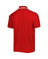 Men's Under Armour Red 3M Open Playoff 2.0 Pique Performance Polo Shirt