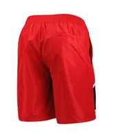 Men's Starter Red Carolina Hurricanes Sea Wind Swim Trunks