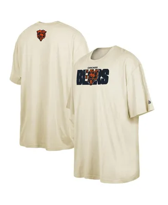 Men's New Era Cream Chicago Bears 2023 Nfl Draft Big and Tall T-shirt