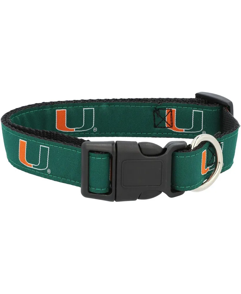 Miami Hurricanes 1" Regular Dog Collar