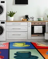 D Style Vertes Kitchen Vrt10 Area Rug