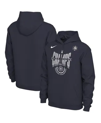 Men's Nike Navy UConn Huskies 2023 Ncaa Basketball National Champions Locker Room Pullover Hoodie