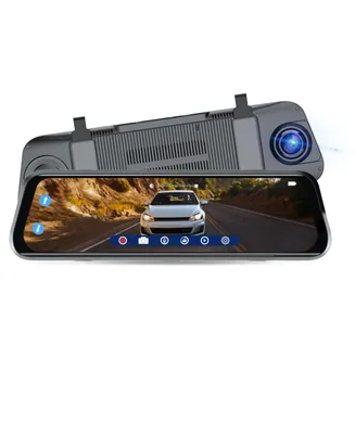 Sylvania Roadsight Mirror Dash Camera and Backup Camera - 340 degree View - Hd 1080p, Elastic Mount, 32GB Memory Card, G