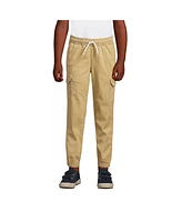 Lands' End Boys Iron Knee Stretch Cargo Jogger Pants