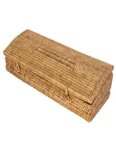 Artifacts Trading Company Rattan 5 Section Tea Box with Lid