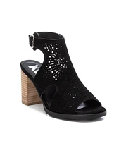 Xti Women's Suede Sandals By Xti, Black