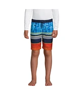 Lands' End Boys Printed Swim Trunks